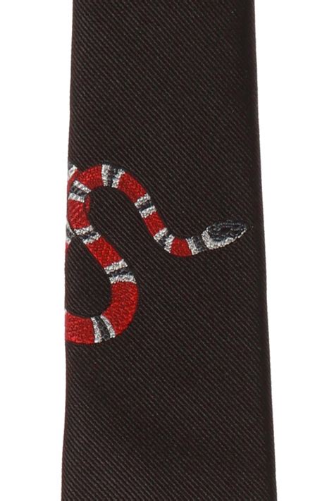 gucci kingsnake tie.